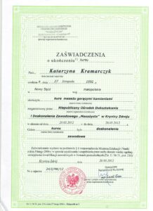 zaswiadczenie-masaz-goracymi-kamieniami-katarzyna-wigura-nowy-sacz